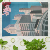 Japan Tokyo Japans reisposter Theedoek (Gevouwen)