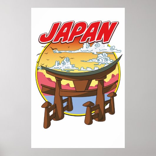 Japan Tori Poster (Voorkant)