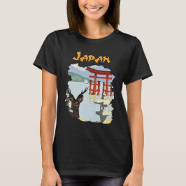 Japan Torii Gate Berg Reizen T-Shirt