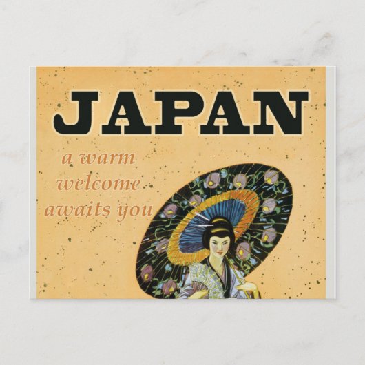 Japan Travel Briefkaart (Voorkant)
