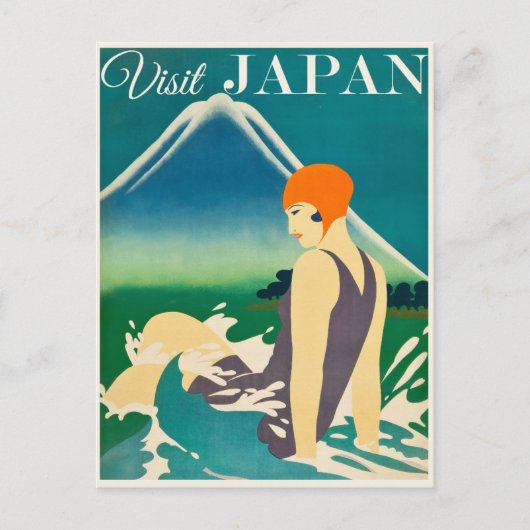  Japan Travel Briefkaart (Voorkant)
