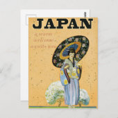 Japan Travel Briefkaart (Voorkant / Achterkant)