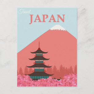 Japan Travel Briefkaart