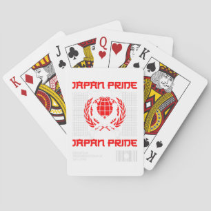 Japan trots voor Japanse cultuur liefhebber Pokerkaarten