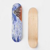 japan ukiyoe mt-fuji skateboard (Recto)