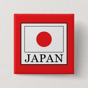 Japan Vierkante Button 5,1 Cm