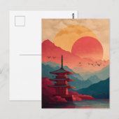 Japan vinatge briefkaart (Voorkant / Achterkant)