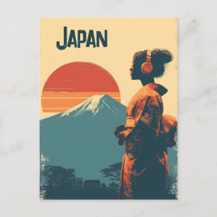 Japan vintage briefkaart