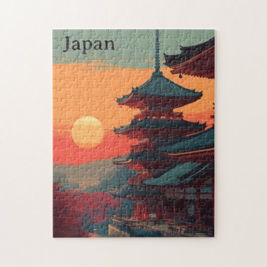 Japan vintage legpuzzel (Verticaal)