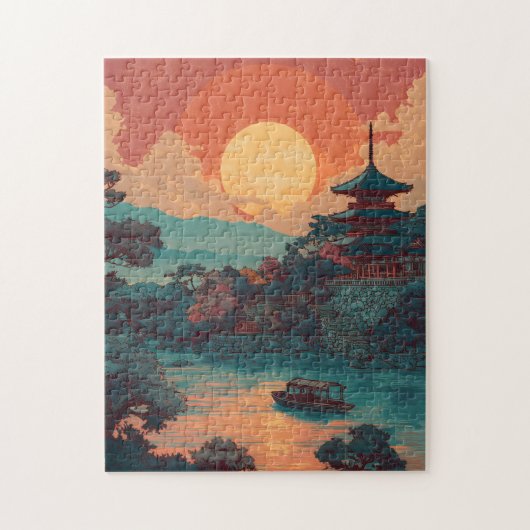 Japan vintage legpuzzel (Verticaal)
