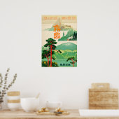 Japan Vintage Travel Poster (Keuken)