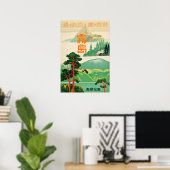 Japan Vintage Travel Poster (Thuiskantoor)