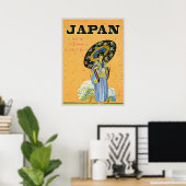 Japan Vintage Travel Poster (Thuiskantoor)