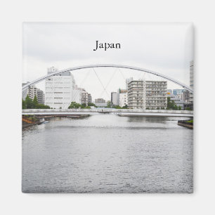 Japan Vintage Travel Toerisme Magneet