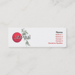 Japan Visitekaartje