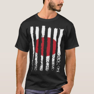 Japan vlag liefde trotse Japanners BACKPRINT T-shirt