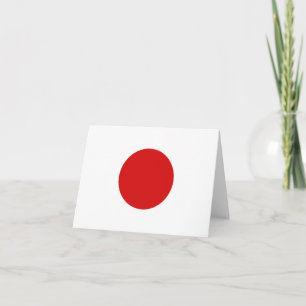 Japan Vlag Notitiekaart