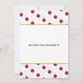 JAPAN VLAG Op maat gemaakte trouwdag Save The Date (Achterkant)