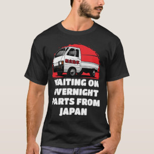 Japan wacht op onderdelen Mini Truck Kei 4 wd uit T-shirt