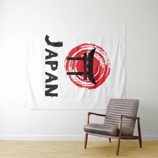 Japan Wandkleed (In Situ (horizontaal))