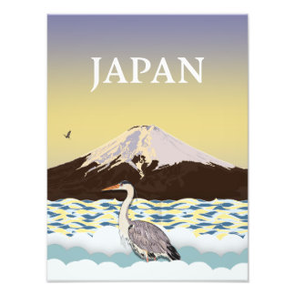 Japan Wildlife Foto Afdruk