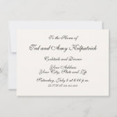 Japan Witte Bloemtuin Kaart (Achterkant)