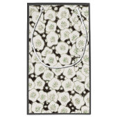 Japan Witte Bloemtuin Klein Cadeauzakje (Achterkant)