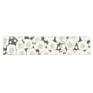 Japan Witte Bloemtuin Korte Tafelloper