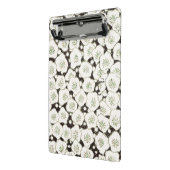 Japan Witte Bloemtuin Mini Klembord (Angled2)