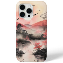 Japandi Aquarel Stijl Waterschap