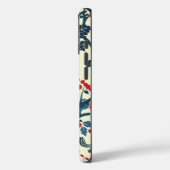 Japandi Floral William Morris Style coque iphone (Verso / Gauche)