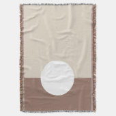 Japandi Moon Deken (Voorkant Verticaal)