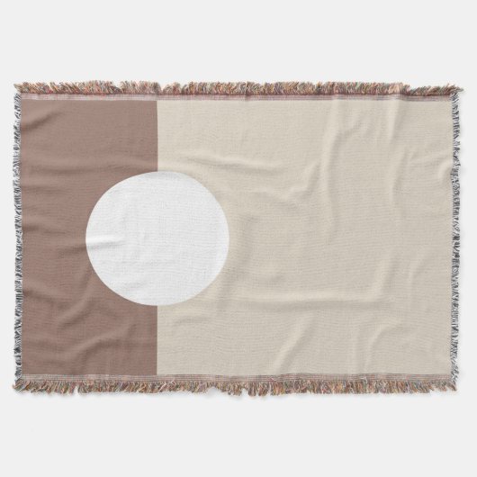 Japandi Moon Deken (Voorkant)