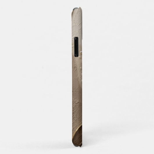 Japandi neutrale gestructureerde design Case-Mate iPhone case (Achterkant/rechts)