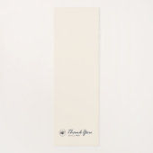 Japandi River Yoga Mat - Serene Landschap Ontwerp (Achterkant)