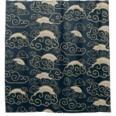 Japandi Style Home Decor Douchegordijn (Voorkant)