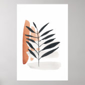 Japandi waterverf abstracte print (Voorkant)