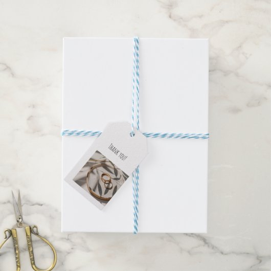 Japandi wedding cadeaulabel (Met Touw)