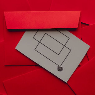 Japandi zee leven kust beige neutraal monochroom briefkaart