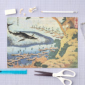 JAPANESE AFDRUKKING MET KWEEKTEKST TISSUEPAPIER (Craft)