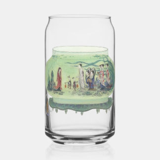 Japanese Aquatic Glass Blikvorm Glas