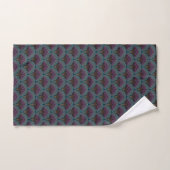Japanese art deco style_Midnight (Serviette à main)