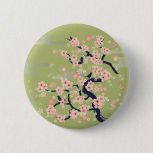 JAPANESE Blossom Ronde Button 5,7 Cm