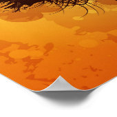 Japanese Bonsai Tree Sunset Poster (Hoek)