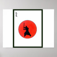 Japanese Bushido Way Of The Warrior Poster