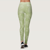 Japanese carp-moss green ground@miyasan leggings (Achterkant)