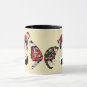 JAPANESE CATS, DRAGON RED DEVIL TATTOOS, YIN YANG MOK (Midden)