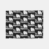 Japanese Chin Lover Gifts Dog Mom Mother's Day  Fleece Deken (Voorkant (Horizontaal))