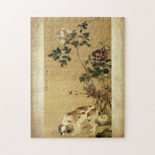 JAPANESE DOG ART puzzel