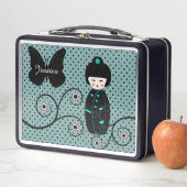 Japanese Doll Polka Dot Personalised (In situ)